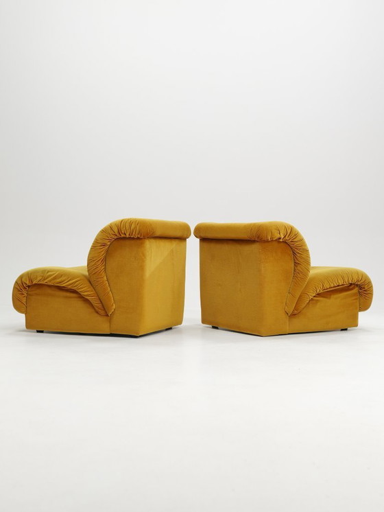 Image 1 of Pair of Doimo Salotti Lounge Chairs, 1970s