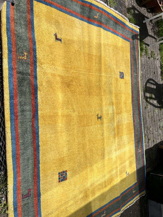 Alfombra Gabbeh anudada a mano - lana virgen - 255 x 350 cm – Wool (photo 6 of 8)
