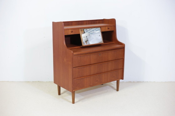 Scrivania da parrucchiere in teak – Scrivanie, Wood (photo 4 of 13)