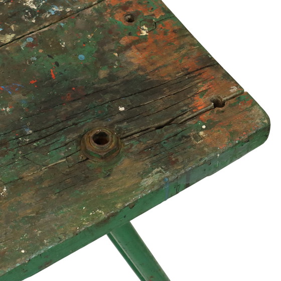 Image 1 of Établi industriel vert unique