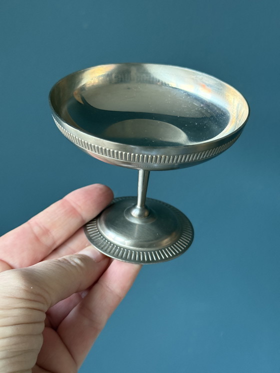 Image 1 of Set of 6 stylish vintage ribbed cutouts