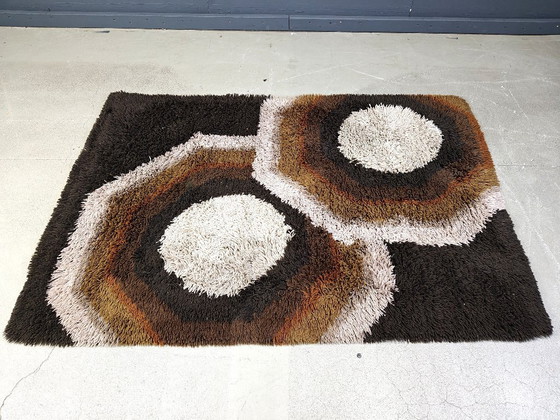 Image 1 of Vintage modernist rug  by Desso, 1970s