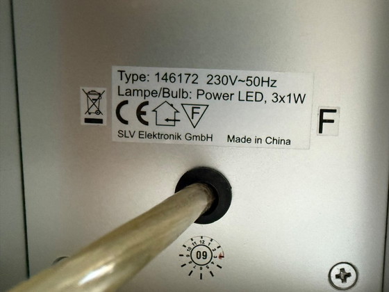 Lámpara de sujetalibros LED SLV BookLED 146172 (modelo descatalogado), artículo poco común. (photo 4 of 8)