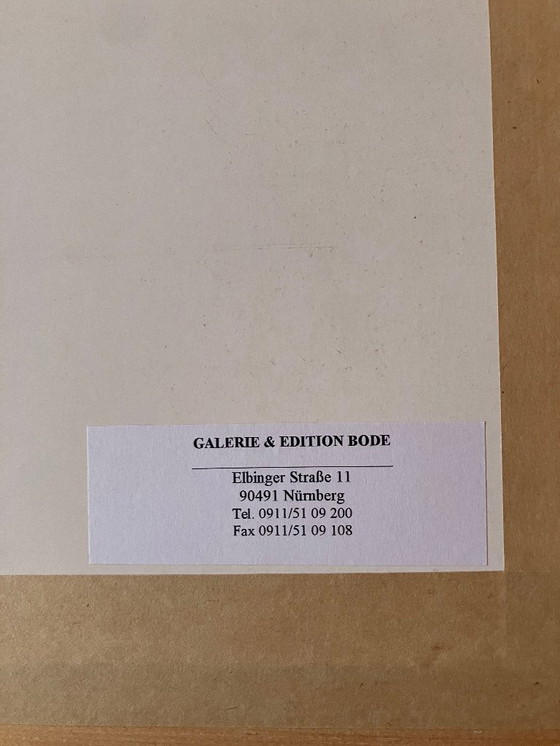 Image 1 of Pierre Marie Brisson Aguafuerte al carborundo Firmado a mano E.A. Grabado original