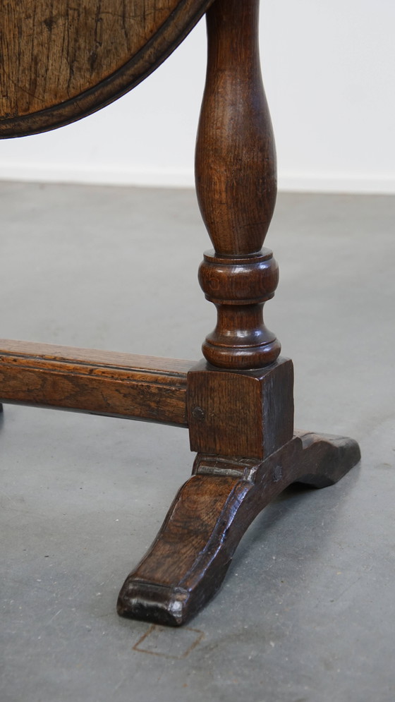 Image 1 of 17th Century Antique Folding Table/Side Table