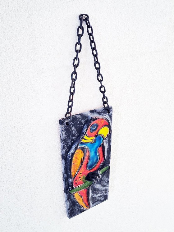 Decorazione murale Pappagallo 'Luxus' Carstens Keramik – Decorazioni murali, Ceramic, Cast Iron, Vintage (photo 4 of 6)