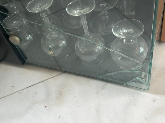 Modern Design Wandmeubel Uit 3 Delen – Wandkast, Glass, Wood (photo 4 of 20)