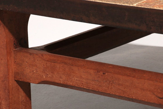 Image 1 of Authentic Norwegian Slate Coffee Table from the Mountains of Otta 