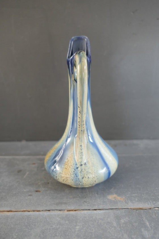 Image 1 of Art Deco vaas Faiencerie de Thulin België