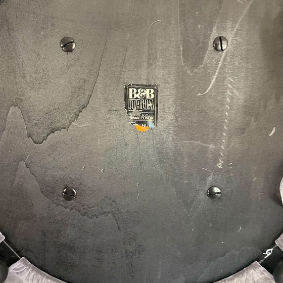 Image 1 of 2x Camaleonda sofa modules by Mario Bellini for B&B Italia in off-white velvet, Italy, 1970s