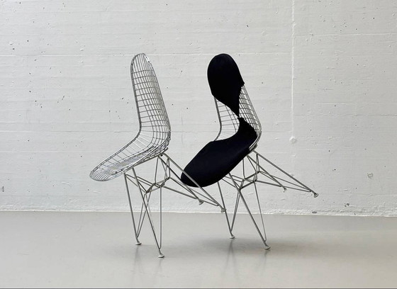 Image 1 of Set of 4 Mid - Century DKR Bikini chairs by Charles Eames for Vitra
