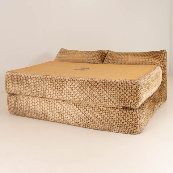 Image 1 of Vintage Bamboletto-ligbed van Mario Bellini voor B&B Italia, 1975 — Gesigneerd, originele bekleding