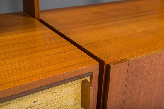 Image 1 of Mid-Century plankensysteem door Dieter Wäckerlin voor Behr, 1955