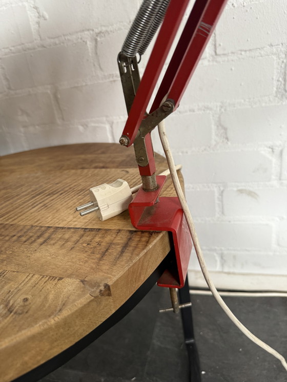 Image 1 of Vintage architectenlamp ruim 2 meter hoog 