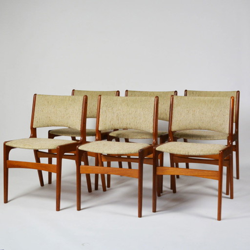 Dänisches Design Erik Buch Modell 89 Stühle Andersstrup