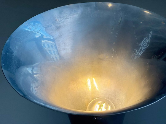 Image 1 of Lámpara de pie Art Déco, metal cromado, década de 1930.