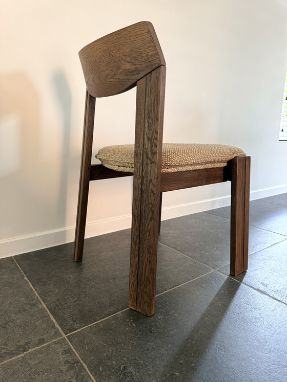 Tavolo da pranzo brutalista con 8 sedie – azs, Set da pranzo, Wood, Cotton (photo 7 of 7)