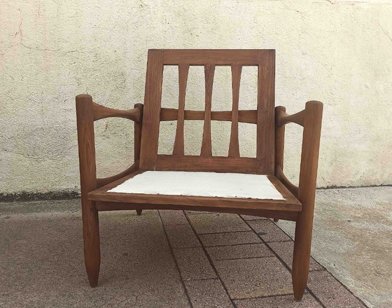 Image 1 of Een paar Scandinavische fauteuils uit de jaren 60.