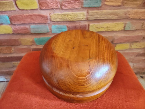 Image 1 of Teakhouten kom vintage jaren 60/70 Deens teakhout