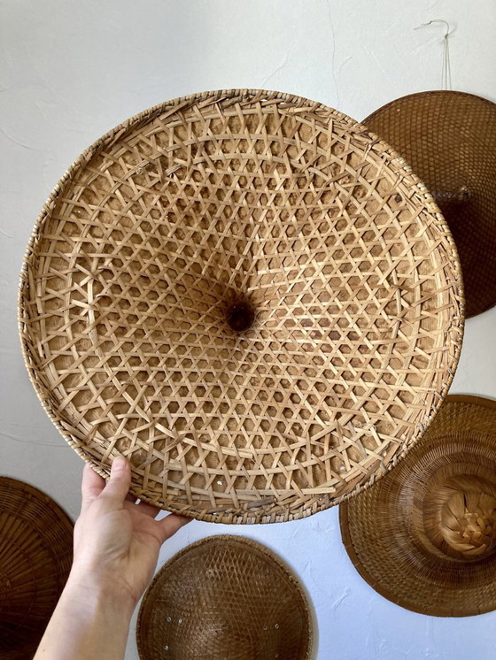 Image 1 of Colección de 7 sombreros tradicionales vietnamitas