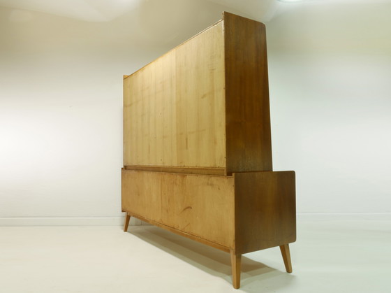 Image 1 of Vintage highboard, living room cabinet, 60s, Germany