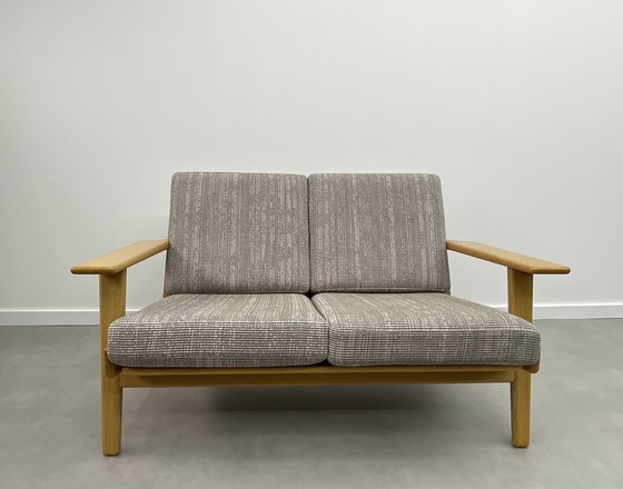 Image 1 of Hans Wegner GE 290 Zweisitzer-Sofa für Getama