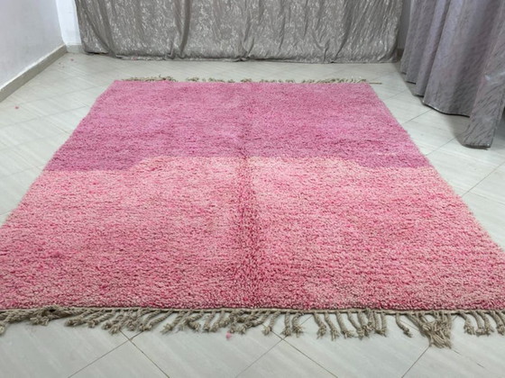 Image 1 of Marokkanischer Teppich aus Naturleinen, 250 x 200 cm