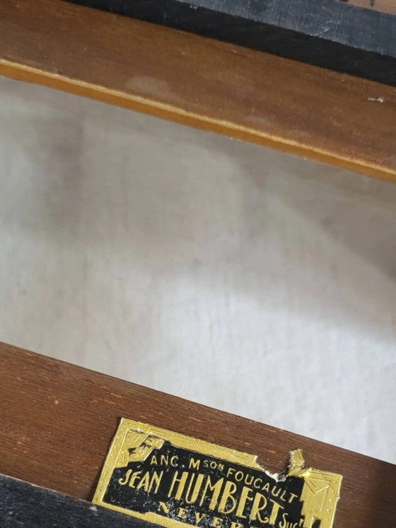 Art Deco / Modernist Plateau 1950s – Table accessories, Wood, Glass (photo 7 of 8)
