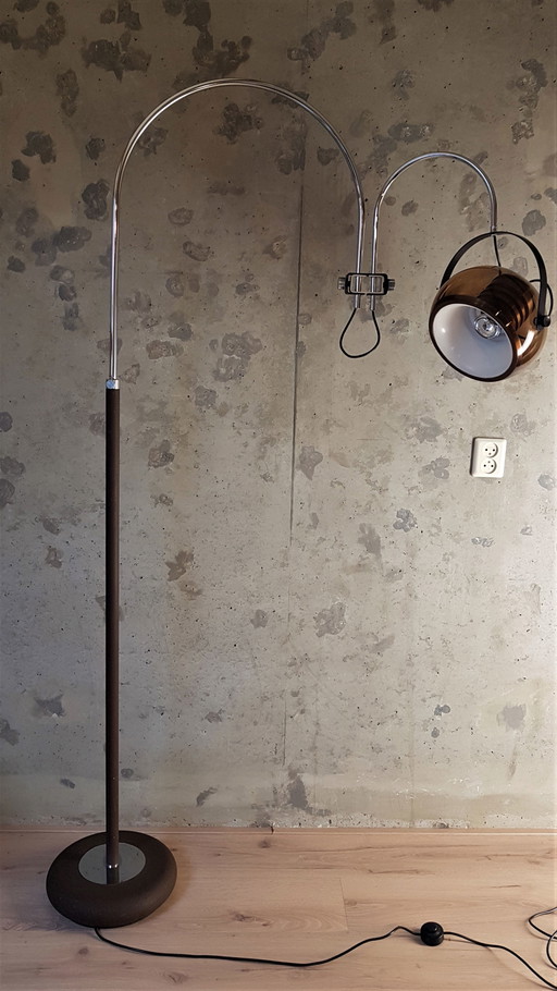 Dijkstra Vintage Doppelbogen-Stehlampe
