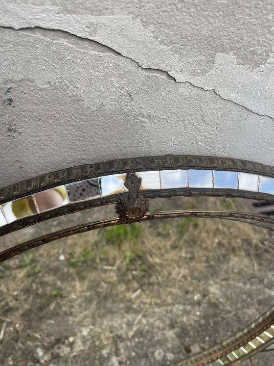Image 1 of Miroir vintage en mosaïque vénitienne