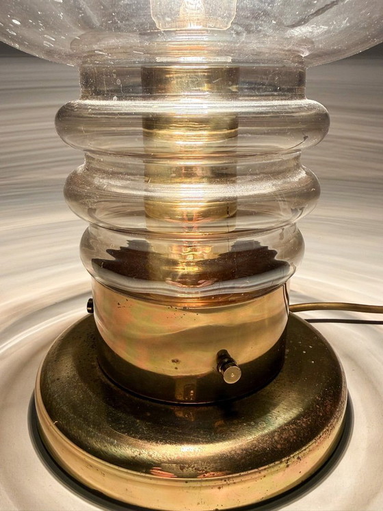 Image 1 of Set van twee lampen/paddenstoellampen uit het midden van de 20e eeuw van Luigi Colani, jaren 70.