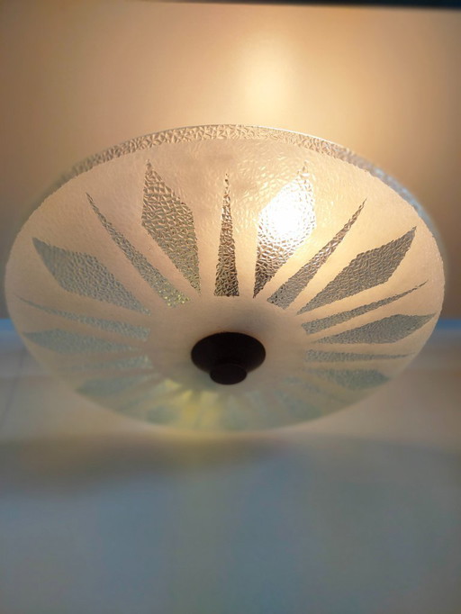 Vintage 50s-60s Scandinavian Ceiling Lamp (Scale Lamp)