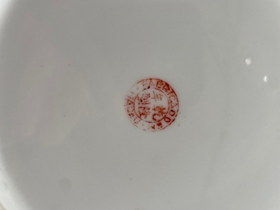 Antique Vintage Chinese Porcelain Plate Rose Medallion – Crockery (photo 19 of 20)