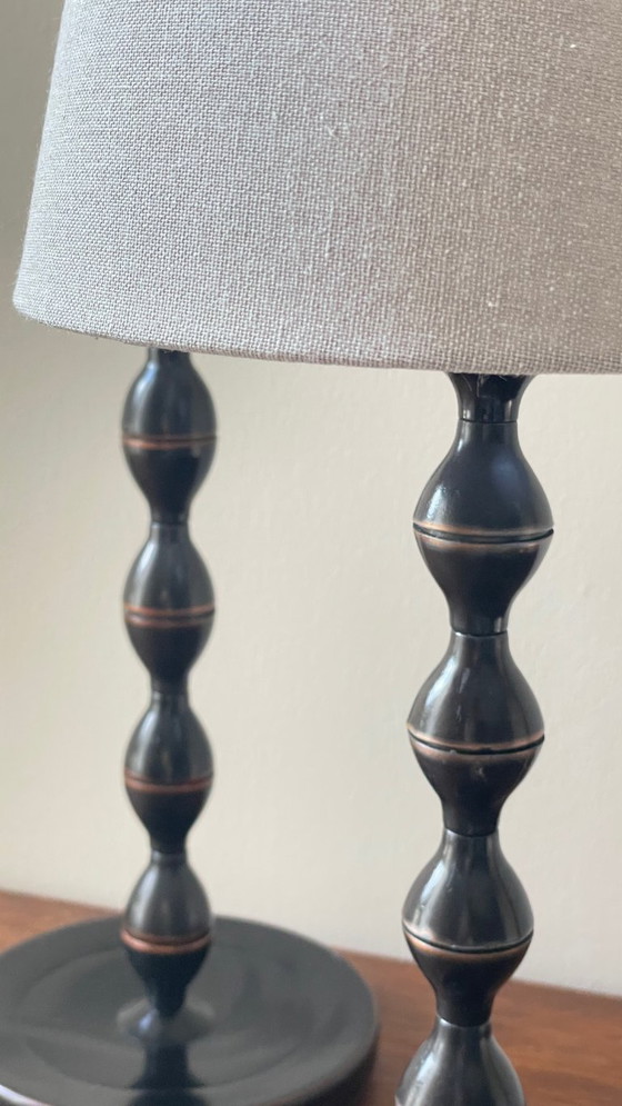 Image 1 of Een paar vintage Ikea spiraallampen