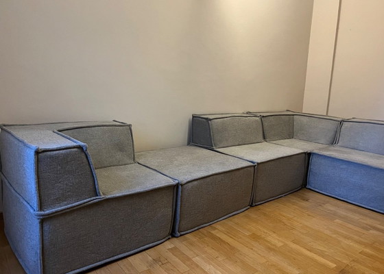 Image 1 of NEU Modulaire bank, vintage design uit het midden van de vorige eeuw, chaise longue