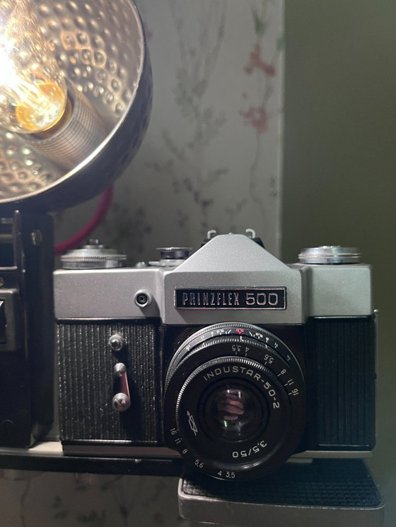 Image 1 of Design USSR Camera built-in lamp on tripod