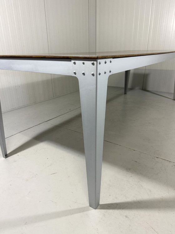 Image 1 of Table de salle à manger en aluminium Piet Hein Eek XXL, années 1990
