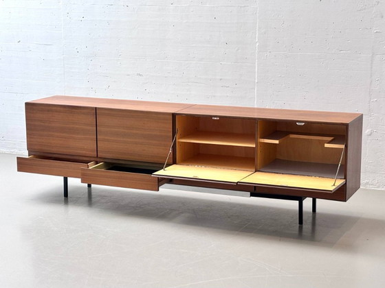 Image 1 of Elegant sideboard made of solid walnut wood, 1960s