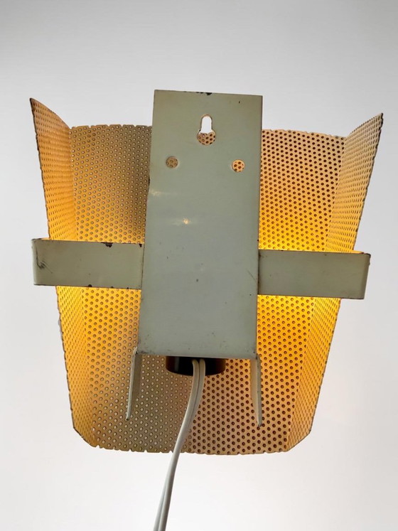 Rare set of 3 Perfolux Wall lights – Hiemstra & Evenblij, 1954 – Metal (photo 14 of 22)