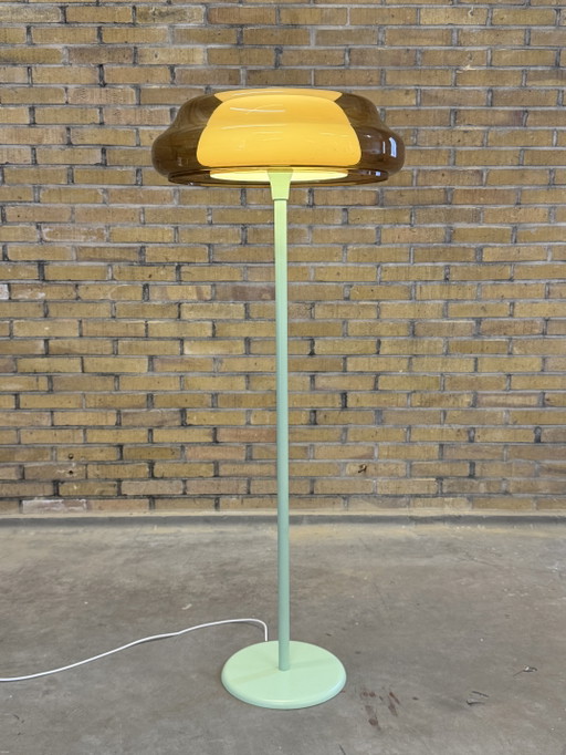 Lampadaire Originals n° 01 FLIP – Modèle unique des années 70 – vloerlampen, Metal, Plastic