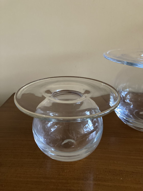 Image 1 of 2x Saturnus Vaas Nanny Still Riihimäen Lasi