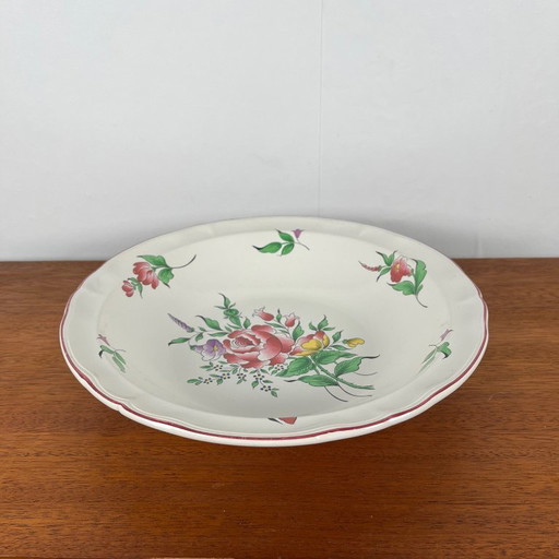 Grand saladier KG Luneville - Modèle Réverbère, 1950