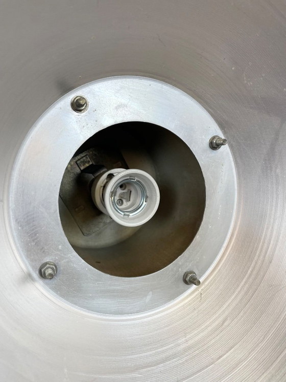 Image 1 of Industrial Aluminium Pendant Light from Elektrosvit, 1960s