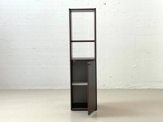 Image 1 of Modulares Designregal mit Schrankfach, 1990er Jahre