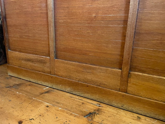 Roller Shutter Archive Music Cabinet, 3-Panel, 50s French – Storage cabinet, Wood (photo 6 of 20)