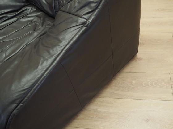 Image 1 of Leren fauteuil, Italiaans ontwerp, jaren 1960, Productie: Italië