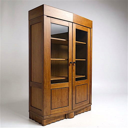 Boekenkast Art Deco Amsterdamse School kast