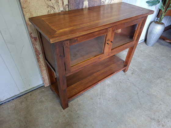 Image 1 of Tavolino laterale in teak, consolle