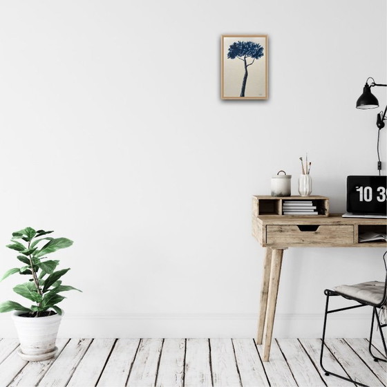 Image 1 of Inkt op 250 grams natuurlijk papier. Formaat 21 x 30 cm.