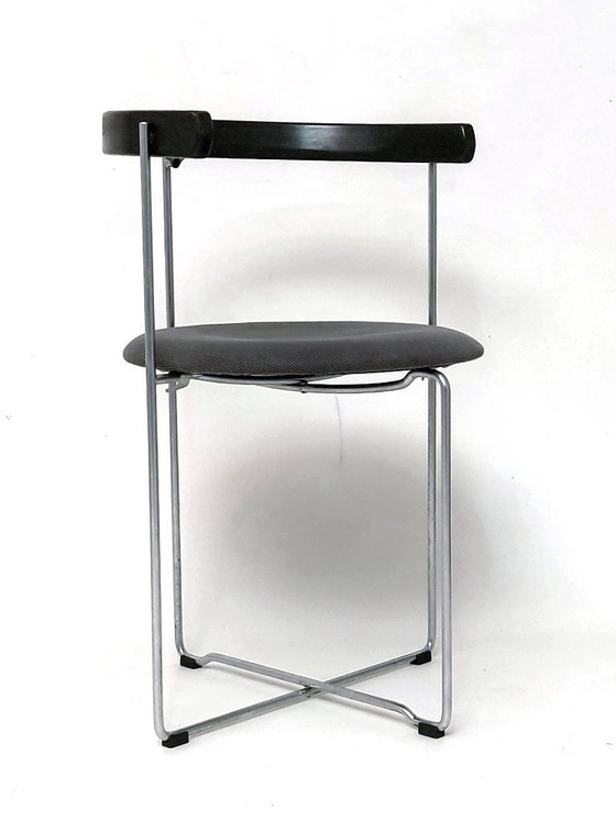 Stoel "Soley" Kusch + Co – Valdimar Hardarson voor Kusch + Co, Klapstoelen, Textile, Vintage (photo 4 of 20)